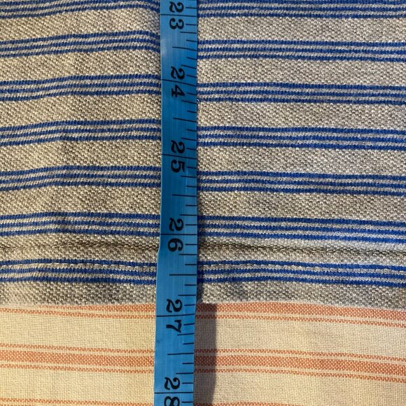 Vans Grey Shirt w/ Blue Stripes – Heavyweight Cotton – Size Medium - Picture 4 of 6